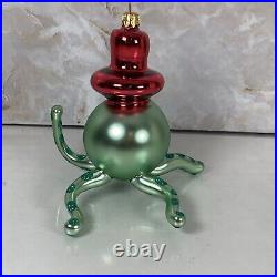 Christopher Radko Wally Squid Octopus Glass Christmas Ornament 5