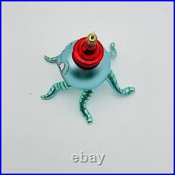 Christopher Radko Wally Squid Octopus Glass Christmas Ornament 5