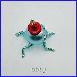 Christopher Radko Wally Squid Octopus Glass Christmas Ornament 5