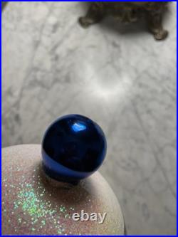 Christopher Radko Winter Forest Glass Ball Christmas Ornament 6 Vintage RARE