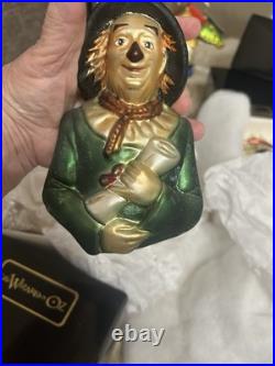 Christopher Radko Wizard Of Oz Collection 6 Pieces With Boxes