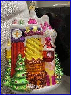 Christopher radko christmas ornaments Candy Castle 1998 Exclusive