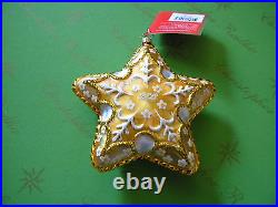 Custom Link Six Ornaments Christopher Radko My PEO Star Glass Ornament