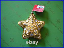 Custom Link Six Ornaments Christopher Radko My PEO Star Glass Ornament