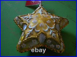 Custom Link Six Ornaments Christopher Radko My PEO Star Glass Ornament