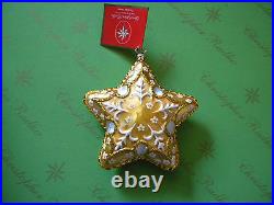 Custom Link Six Ornaments Christopher Radko My PEO Star Glass Ornament