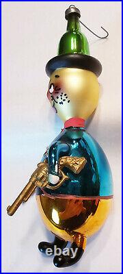 DE CARLINI Vintage 1960's SHERIFF Italy Hand Blown close to MINT