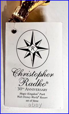 DISNEY RADKO 30th Anniversary Magic Kingdom Park / Castle 01-DIS-25 NEW RARE