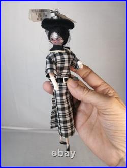 De Carlini 2007 Lady Glass Christmas Ornament Vintage Italy In Box Neiman Marcus