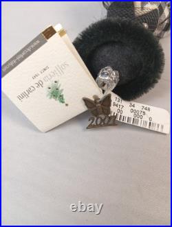 De Carlini 2007 Lady Glass Christmas Ornament Vintage Italy In Box Neiman Marcus