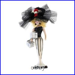 De Carlini Belle Noel Glass Christmas Ornament Exclusive 7039Sbkw