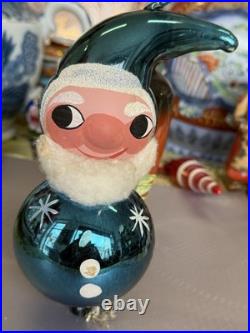 De Carlini Nano Dwarf Zwerg Italy Glass Christmas Ornament Figurine Tree Topper