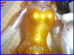 De Carlini Rare ELVIS and Backup Singer Italy Mercury Glass Xmas Ornament 9 inch