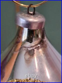 De Carlini Vintage Italian Blown Glass Christmas Ornament Rare Angel Teardrop De Carlini Vintage Italian Blown Glass Christmas Ornament Rare Angel Teardrop