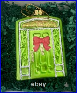Disneyland Club 33 Glass Ornament 2022 Member Exclusive Christmas NIB Rare Gift