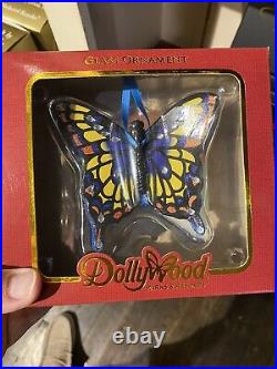 Dollywood blown glass christmas ornament