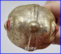 Double Side Figural Man Boy 100+ years Black Face 3 German Flaking Paint