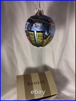 EXTREMELY RARE Christopher Radko NY Twin Towers Christmas Ornament