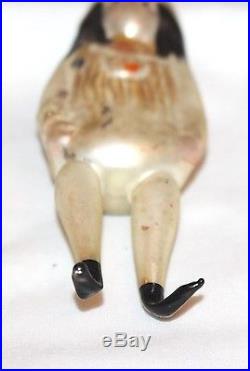 Early 1900's Indian Chief with Extended Legs. Rarer Glass German Xmas Orn
