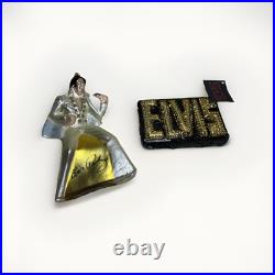 Elvis Presley, Glass Ornament, Polonaise Hand Crafted, Kurt Adler, Komozja