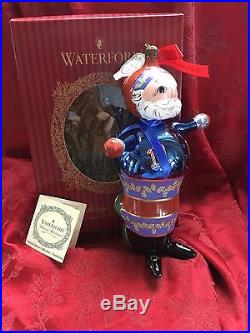 FLAWLESS Exquisite WATERFORD Glass Ltd Edition Majestic SANTA Christmas Ornament