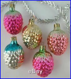 FOR mango90 ONLY Set 34 Vintage XMAS Decor CHRISTMAS Ornament Russia USSR Glass