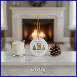 First Christmas in Our New Home Christmas Ornaments, Personalized Our New House