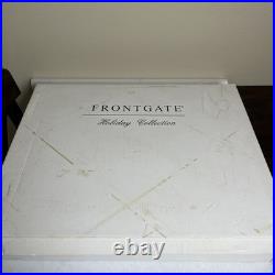 Frontgate Christmas Ornament Set Multi-Crystal, Hand-Painted Glass 20 Pieces