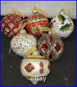 Frontgate Christmas tree holiday ornaments 6 box set