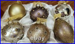 Frontgate Ornaments christmas ornaments boxed set of 6