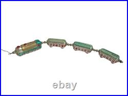 Gablonz Christmas Ornament Gablonz Train Circa 1930 (# 18915)