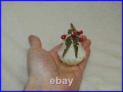 German Antique Glass Venetian Dew Flower Christmas Ornament Decoration 1920's