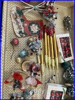 HUGE Mixed Lot Of VTG Miniature Glass Christmas Ornaments & Shiny Brite & Boxes HUGE Mixed Lot Of VTG Miniature Glass Christmas Ornaments & Shiny Brite & Boxes