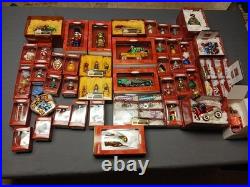 Hallmark Keepsake Collection Lot of 40 Ornaments 1990's With Boxes Blown Glass