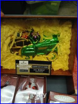 Hallmark Keepsake Collection Lot of 40 Ornaments 1990's With Boxes Blown Glass
