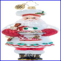 Hand-Crafted European Glass Christmas Decorative Ornament Christmas Confectioner