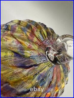 Handblown Ornament Glass 4 Ball Christmas Simon Pierce GLASSWORKS Style