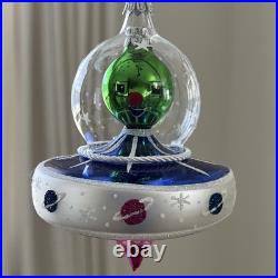 HeARTfully Yours Nanostar Glass Ornament Item #60498 Radko
