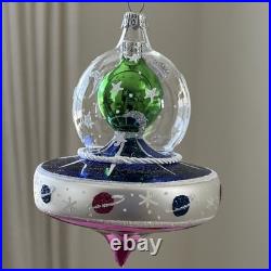 HeARTfully Yours Nanostar Glass Ornament Item #60498 Radko