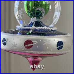 HeARTfully Yours Nanostar Glass Ornament Item #60498 Radko