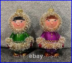 Heartfully Yours IT'S A SMALL WORLD Christopher Radko 5.5 2023 Glass Ornaments