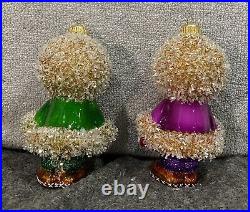 Heartfully Yours IT'S A SMALL WORLD Christopher Radko 5.5 2023 Glass Ornaments