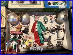 Huge Lot! Mixed Vintage Christmas Ornaments Shiny Brite Blown Glass Holly Coby