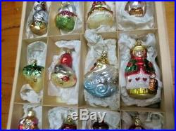Inge Glas 12 Days Of Christmas Boxed Ornament Set German Glass ...