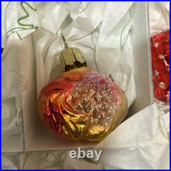 Inge-Glas Christmas Ornaments Miniatures The Bridal Collection Set of 12 Germany