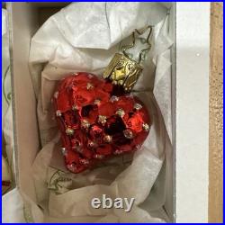 Inge-Glas Christmas Ornaments Miniatures The Bridal Collection Set of 12 Germany