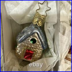Inge-Glas Christmas Ornaments Miniatures The Bridal Collection Set of 12 Germany