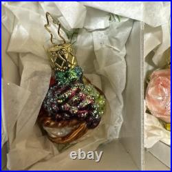 Inge-Glas Christmas Ornaments Miniatures The Bridal Collection Set of 12 Germany