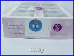Inge-Glas Hand-blown German Glass Christmas Ornaments x 12 Brand New