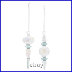 Iridescent Finial Drop Ornament (Set of 12)